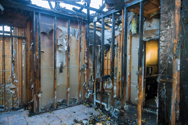 Professional Fire Damage Removal technician working in Parkesburg, PA